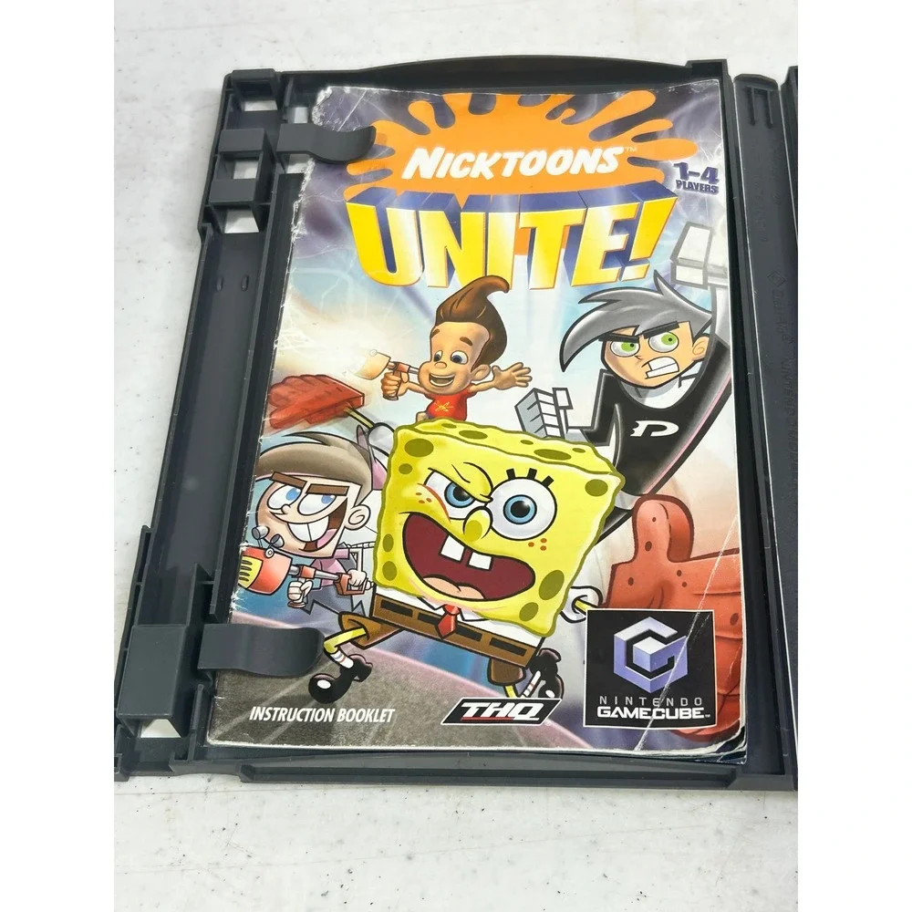 Nicktoons Unite Nintendo GameCube‎ GCN SpongeBob Danny Phantom CIB GS-167